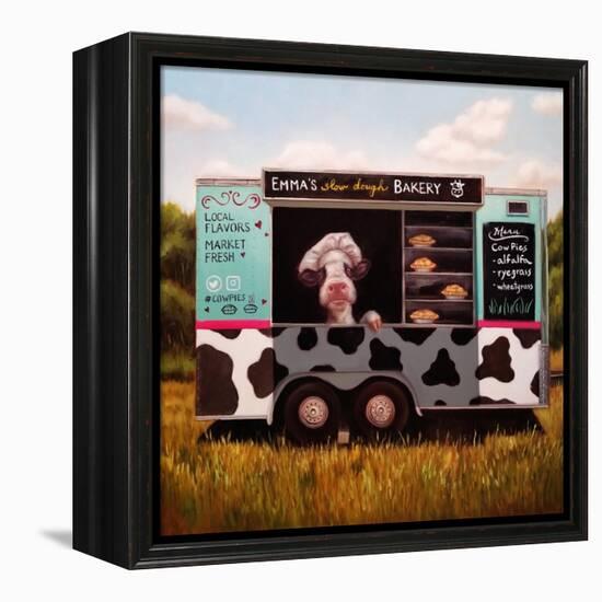 Cowpies-Lucia Heffernan-Framed Stretched Canvas
