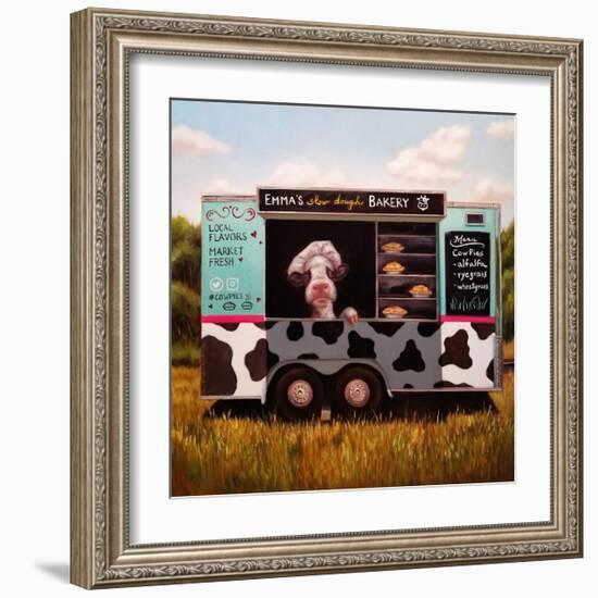 Cowpies-Lucia Heffernan-Framed Art Print