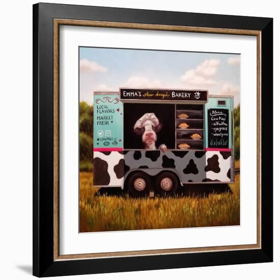 Cowpies-Lucia Heffernan-Framed Art Print