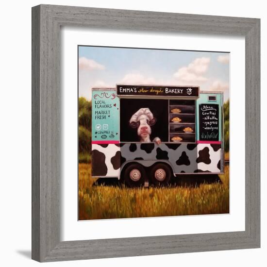 Cowpies-Lucia Heffernan-Framed Art Print