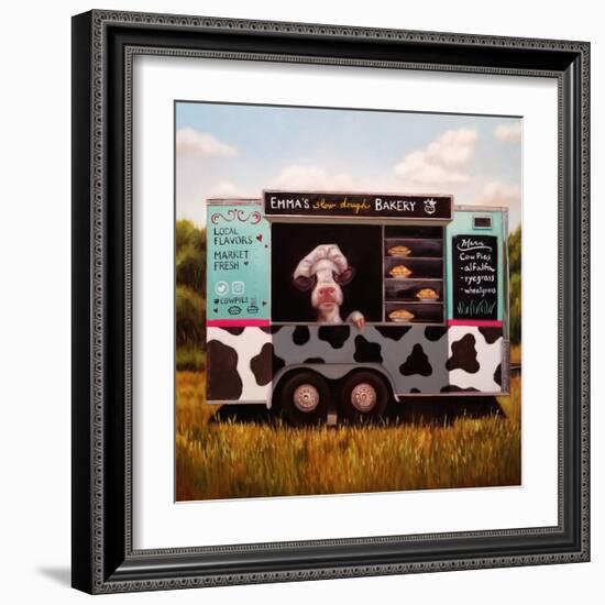 Cowpies-Lucia Heffernan-Framed Art Print