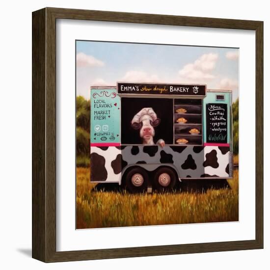 Cowpies-Lucia Heffernan-Framed Art Print