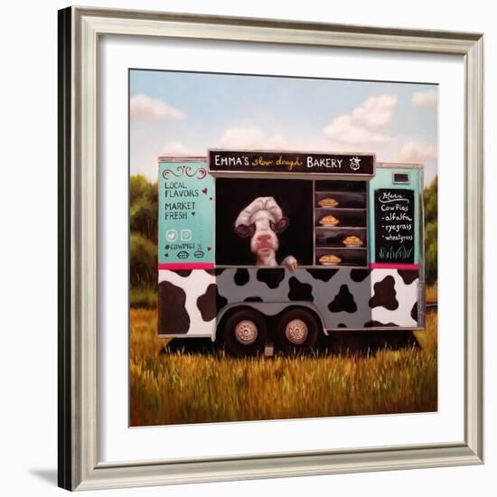 Cowpies-Lucia Heffernan-Framed Art Print