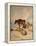 Cows and Sheep in Snowscape, 1864-Thomas Sidney Cooper-Framed Premier Image Canvas