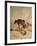 Cows and Sheep in Snowscape, 1864-Thomas Sidney Cooper-Framed Giclee Print