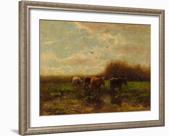 Cows at Evening-Willem Maris-Framed Giclee Print