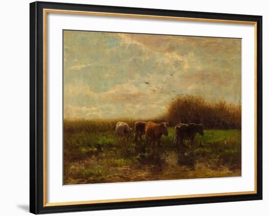 Cows at Evening-Willem Maris-Framed Giclee Print