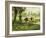 Cows at Pasture-Julien Dupre-Framed Giclee Print