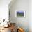 Cows Grazing at Monte Pana and Leodle Geisler Odles Range in Background, Dolomites, Italy-Richard Nebesky-Framed Photographic Print displayed on a wall