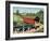 Cows in West Arlington-Lowell Herrero-Framed Art Print