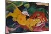 Cows Yellow-Red-Green, 1912-Franz Marc-Mounted Giclee Print