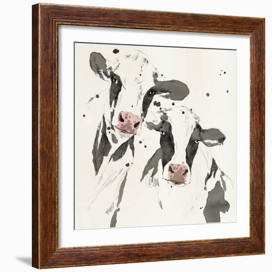 Cowshed Beauties-Kristine Hegre-Framed Giclee Print