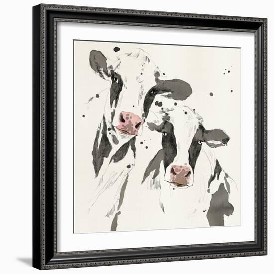 Cowshed Beauties-Kristine Hegre-Framed Giclee Print