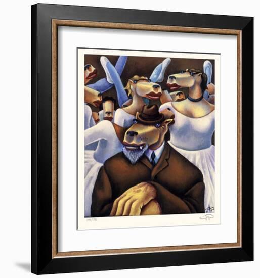 Coyote Portrait of Degas-Markus Pierson-Framed Limited Edition