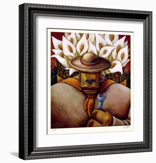 Coyote Portrait of Rivera-Markus Pierson-Framed Limited Edition