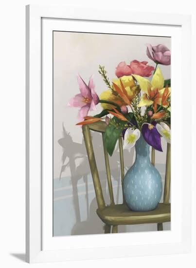 Cozumel Floral - Focus-Sam Kemp-Framed Giclee Print