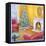 Cozy Christmas Fire-Edgar Jerins-Framed Premier Image Canvas