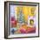 Cozy Christmas Fire-Edgar Jerins-Framed Giclee Print