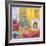 Cozy Christmas Fire-Edgar Jerins-Framed Giclee Print