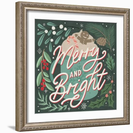 Cozy Christmas V-Laura Marshall-Framed Art Print