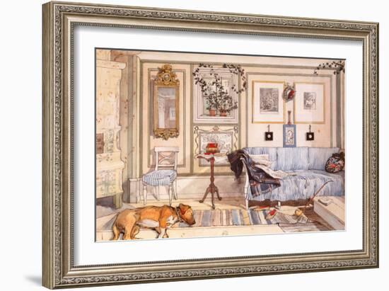 Cozy Corner-Carl Larsson-Framed Art Print