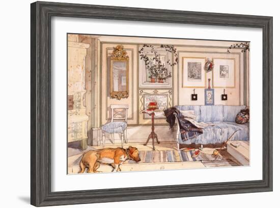 Cozy Corner-Carl Larsson-Framed Art Print