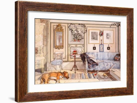 Cozy Corner-Carl Larsson-Framed Art Print