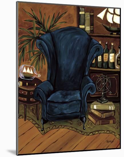 Cozy Den IV-Krista Sewell-Mounted Giclee Print