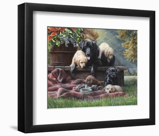 Cozy Moments-Kevin Daniel-Framed Art Print