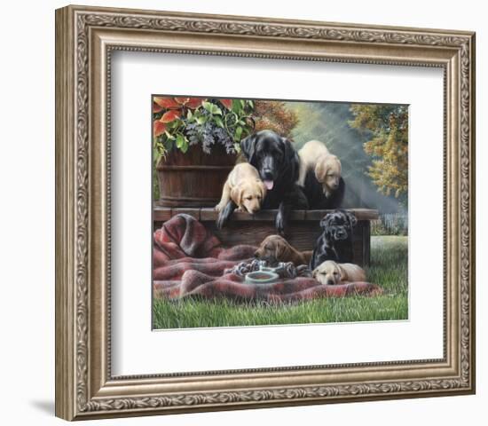 Cozy Moments-Kevin Daniel-Framed Art Print