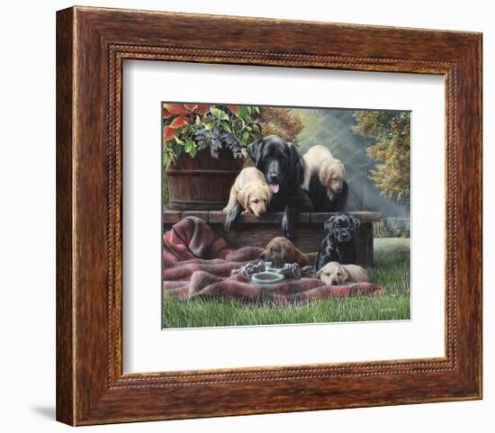 Cozy Moments-Kevin Daniel-Framed Art Print