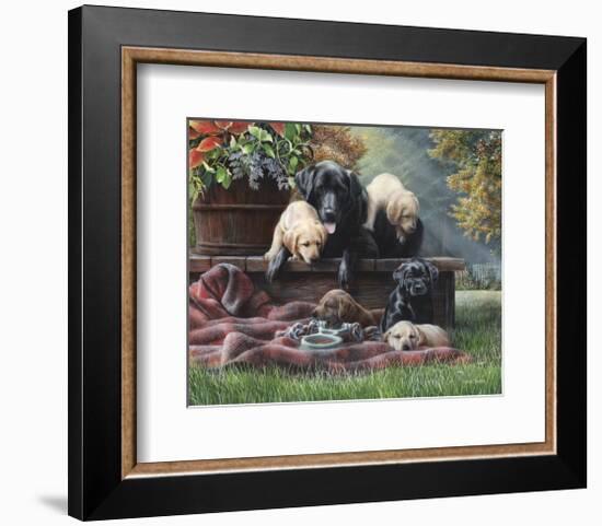 Cozy Moments-Kevin Daniel-Framed Art Print