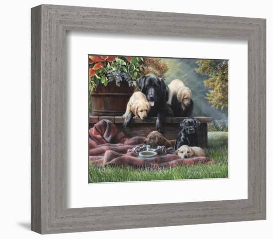 Cozy Moments-Kevin Daniel-Framed Art Print