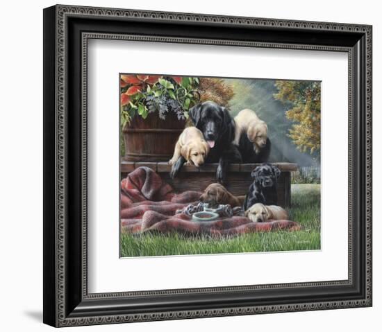 Cozy Moments-Kevin Daniel-Framed Art Print