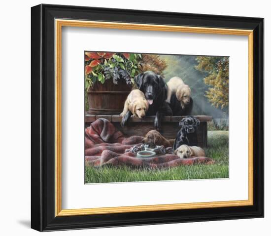 Cozy Moments-Kevin Daniel-Framed Art Print