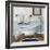 Cozy Navy Bath II-Carol Robinson-Framed Art Print
