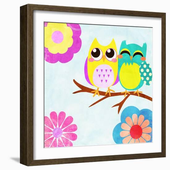 Cozy Owls I-SD Graphics Studio-Framed Art Print