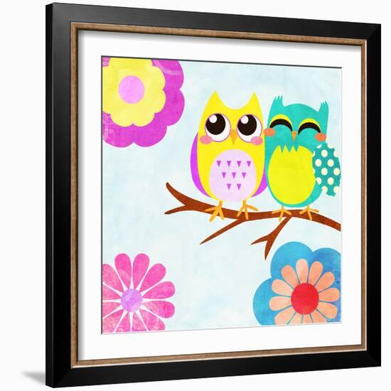 Cozy Owls I-SD Graphics Studio-Framed Art Print