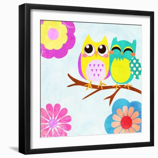 Cozy Owls I-SD Graphics Studio-Framed Art Print