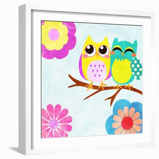 Cozy Owls I-SD Graphics Studio-Framed Art Print