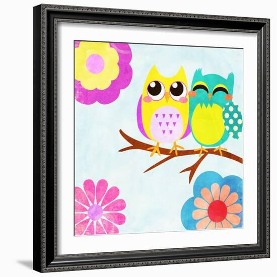 Cozy Owls I-SD Graphics Studio-Framed Art Print