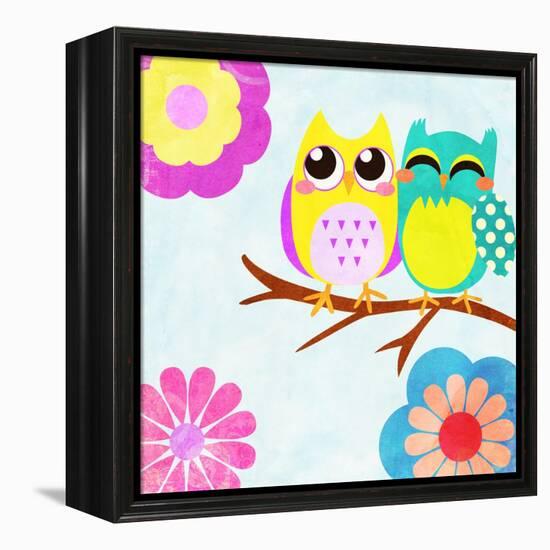 Cozy Owls I-SD Graphics Studio-Framed Stretched Canvas