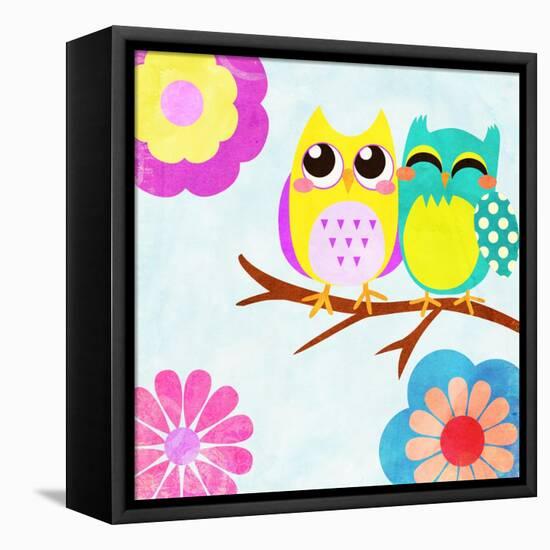 Cozy Owls I-SD Graphics Studio-Framed Stretched Canvas