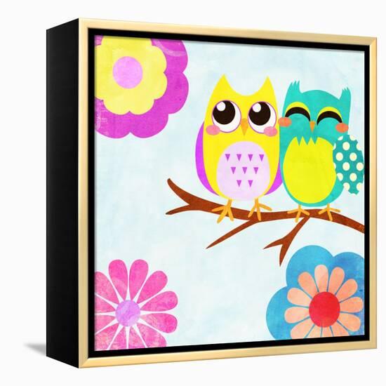 Cozy Owls I-SD Graphics Studio-Framed Stretched Canvas