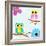 Cozy Owls II-SD Graphics Studio-Framed Art Print