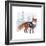 Cozy Woodland Animal I-Victoria Borges-Framed Premium Giclee Print