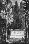 Rousseau Tomb-CP Marillier-Art Print