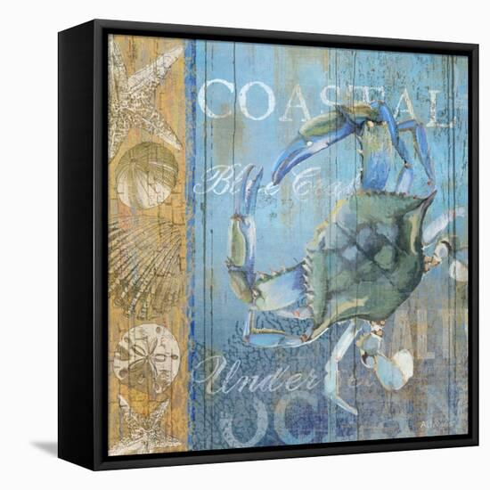 Crab and Sea-null-Framed Premier Image Canvas
