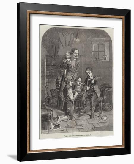 Crab-Catchers-William Hemsley-Framed Giclee Print