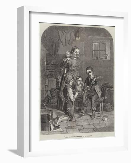 Crab-Catchers-William Hemsley-Framed Giclee Print